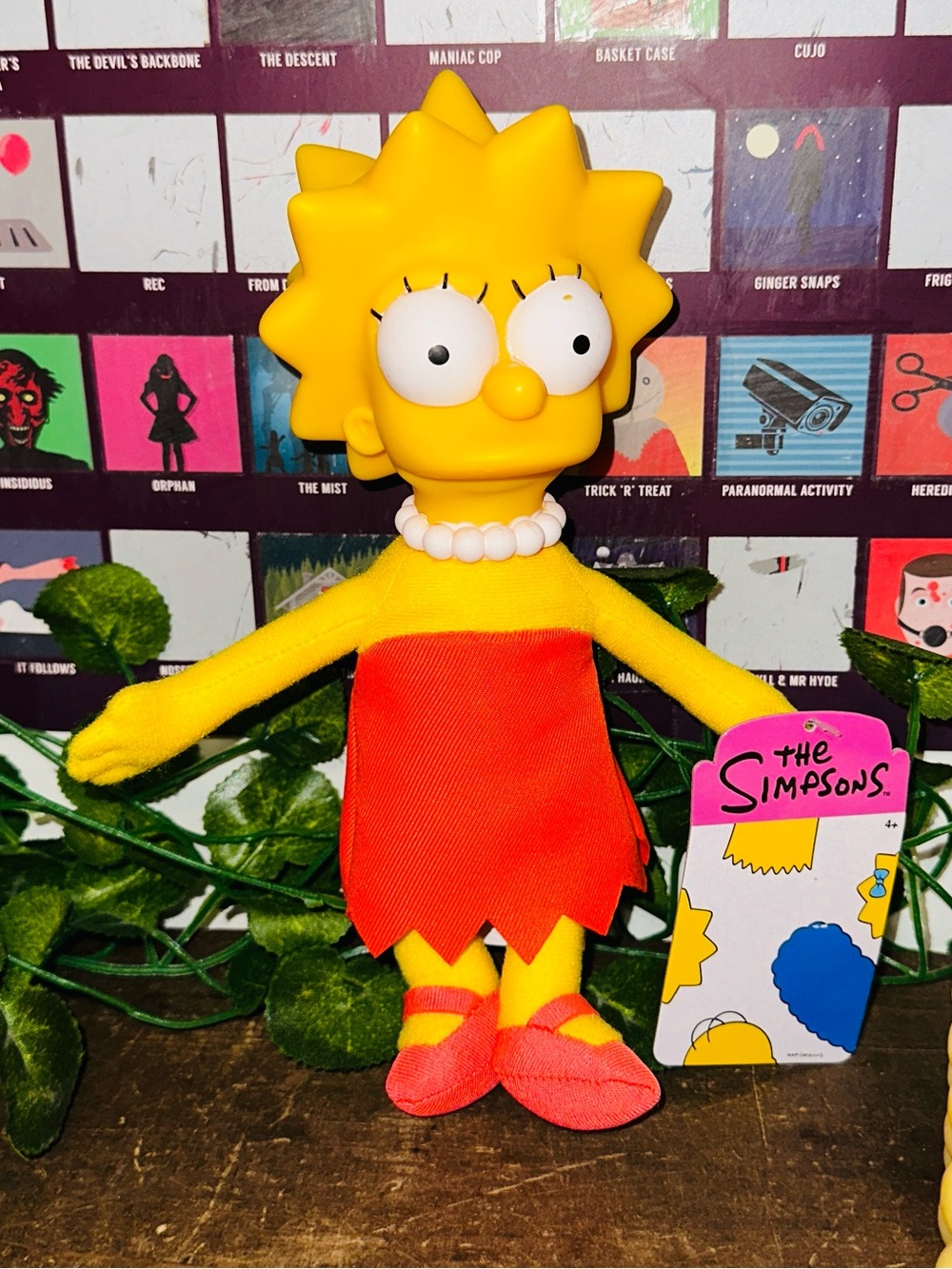 The Simpsons Lisa Simpson Plush Doll Figure Toy